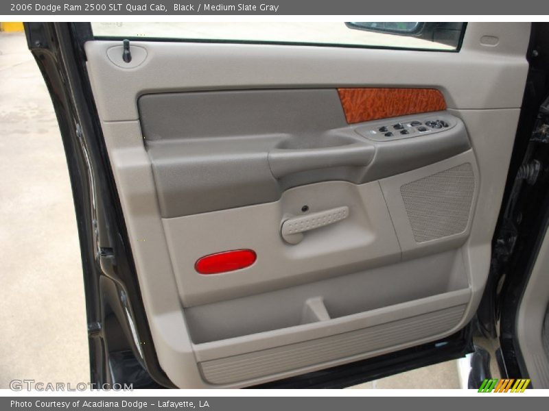 Black / Medium Slate Gray 2006 Dodge Ram 2500 SLT Quad Cab