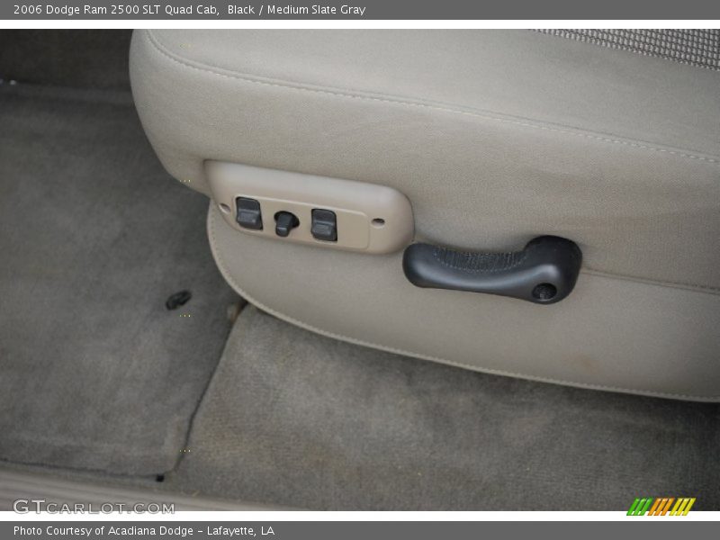 Black / Medium Slate Gray 2006 Dodge Ram 2500 SLT Quad Cab