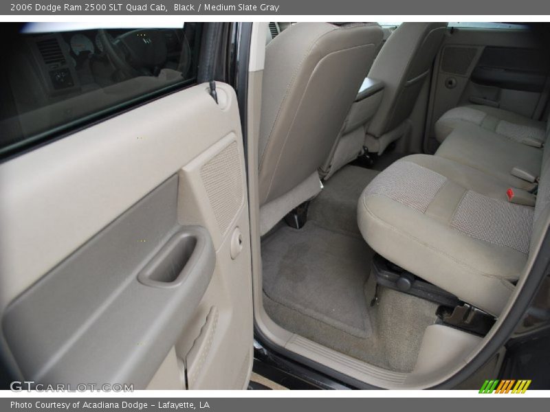 Black / Medium Slate Gray 2006 Dodge Ram 2500 SLT Quad Cab