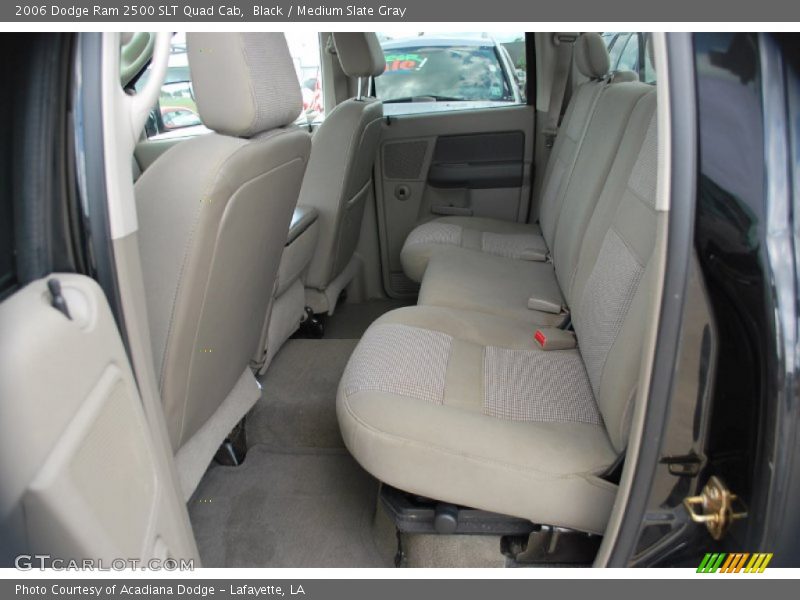 Black / Medium Slate Gray 2006 Dodge Ram 2500 SLT Quad Cab