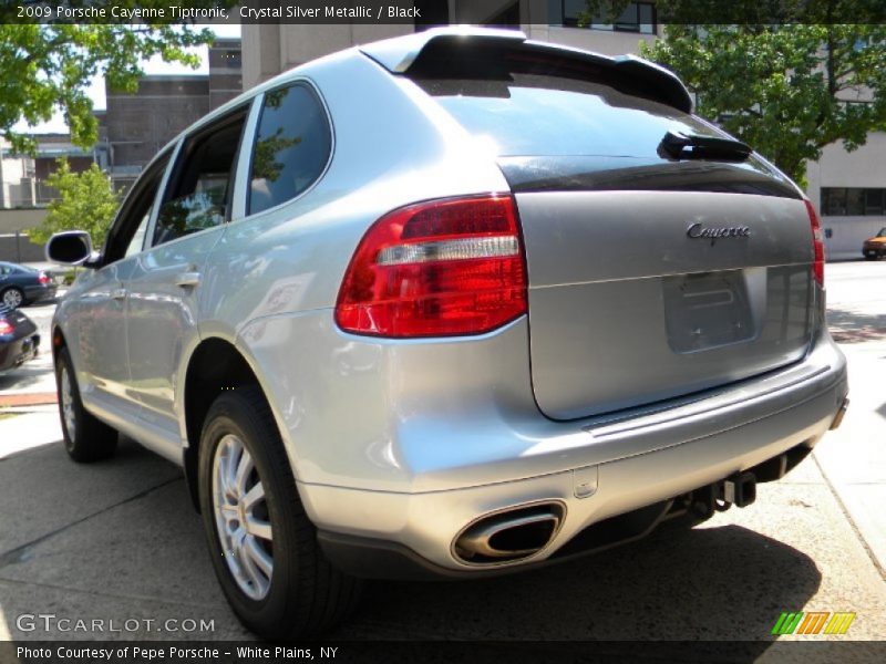 Crystal Silver Metallic / Black 2009 Porsche Cayenne Tiptronic