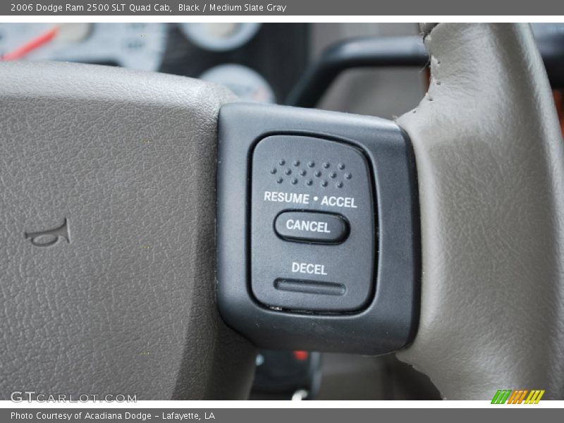Black / Medium Slate Gray 2006 Dodge Ram 2500 SLT Quad Cab