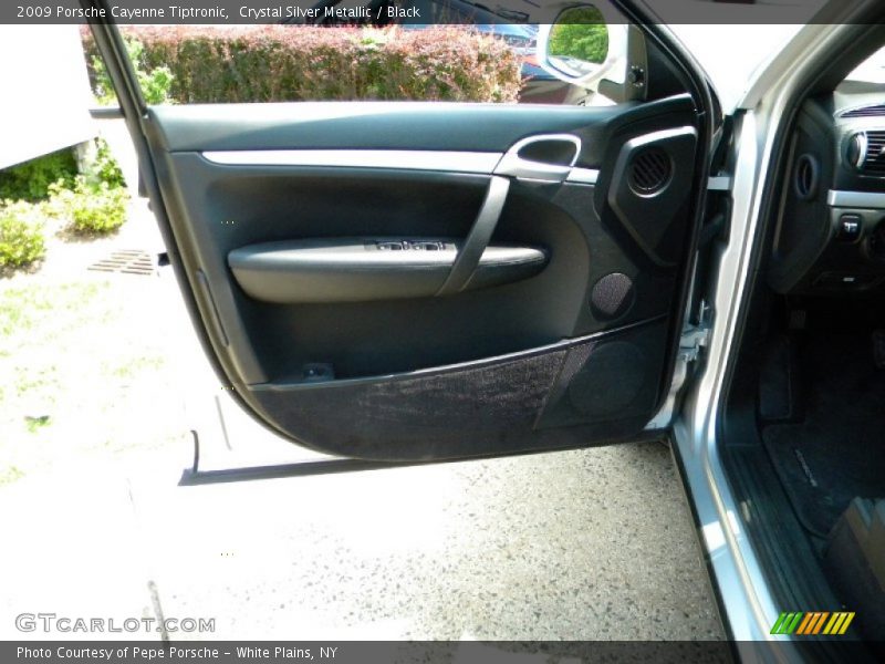 Crystal Silver Metallic / Black 2009 Porsche Cayenne Tiptronic