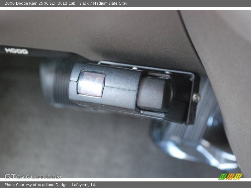 Black / Medium Slate Gray 2006 Dodge Ram 2500 SLT Quad Cab