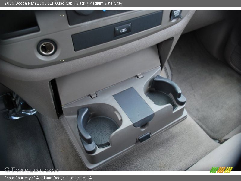 Black / Medium Slate Gray 2006 Dodge Ram 2500 SLT Quad Cab