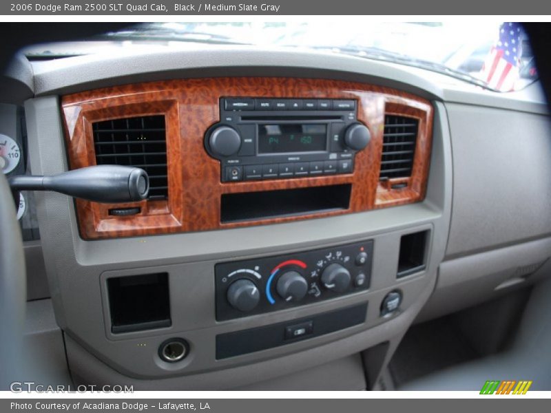 Black / Medium Slate Gray 2006 Dodge Ram 2500 SLT Quad Cab