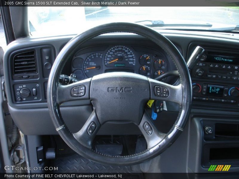 Silver Birch Metallic / Dark Pewter 2005 GMC Sierra 1500 SLT Extended Cab