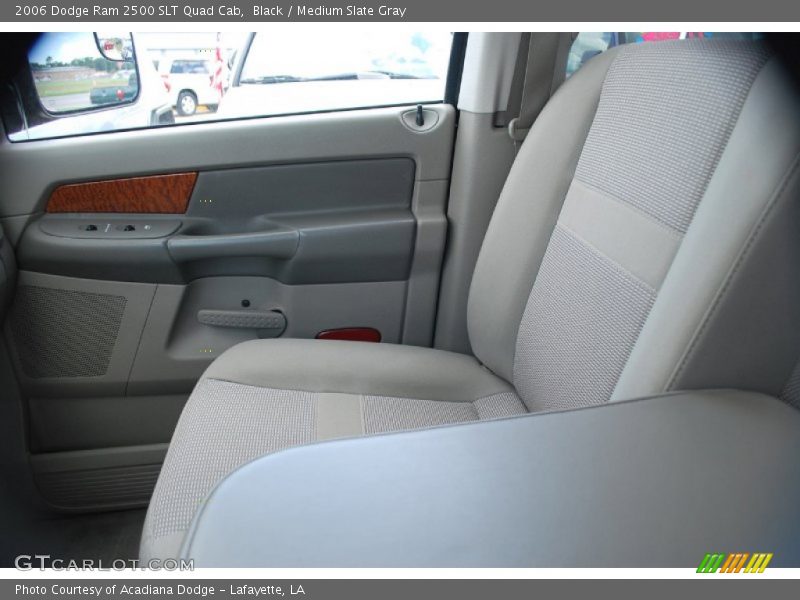 Black / Medium Slate Gray 2006 Dodge Ram 2500 SLT Quad Cab