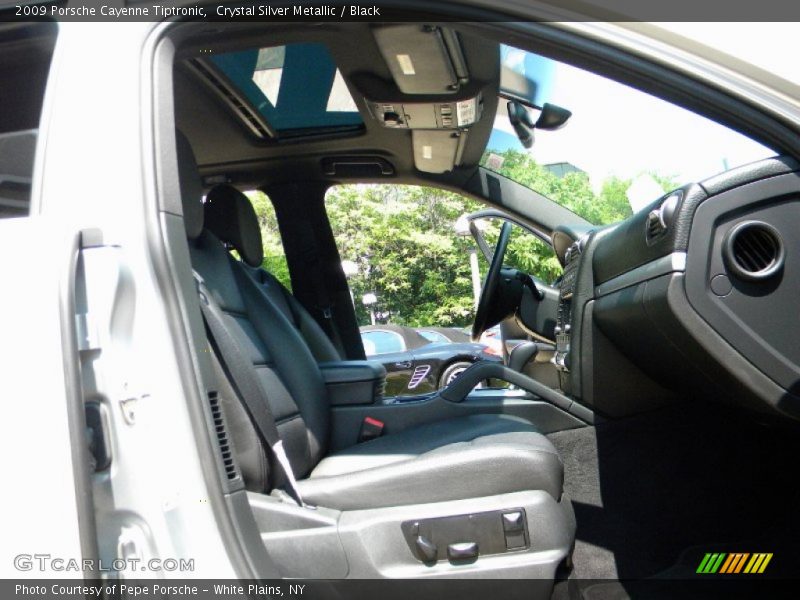 Crystal Silver Metallic / Black 2009 Porsche Cayenne Tiptronic
