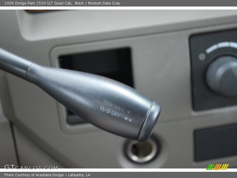 Black / Medium Slate Gray 2006 Dodge Ram 2500 SLT Quad Cab