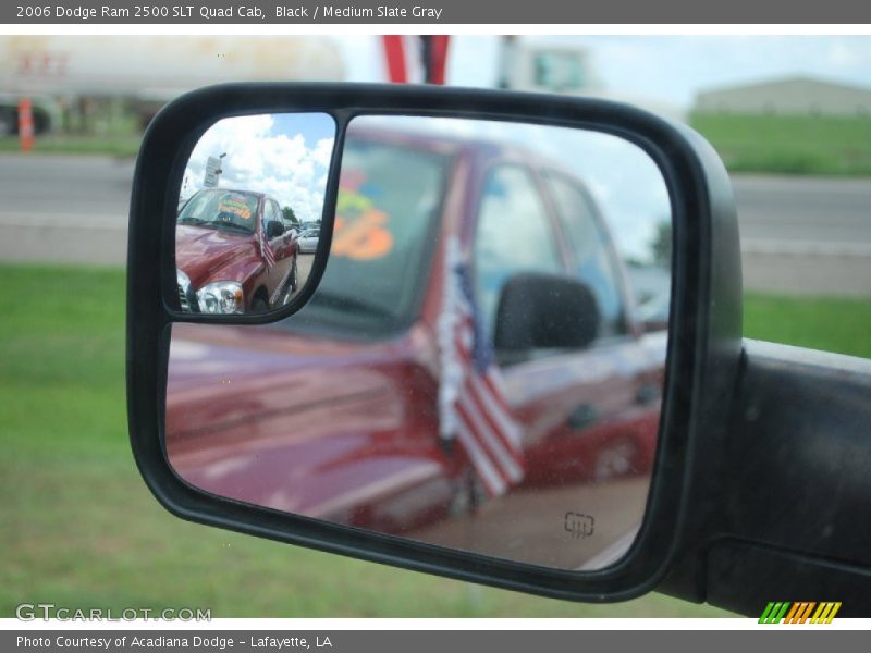 Black / Medium Slate Gray 2006 Dodge Ram 2500 SLT Quad Cab
