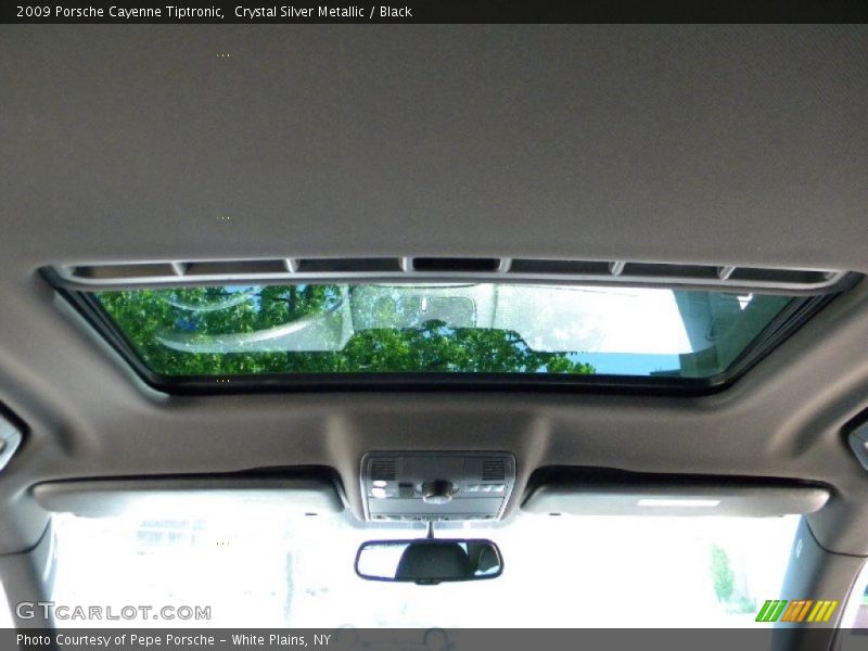 Crystal Silver Metallic / Black 2009 Porsche Cayenne Tiptronic