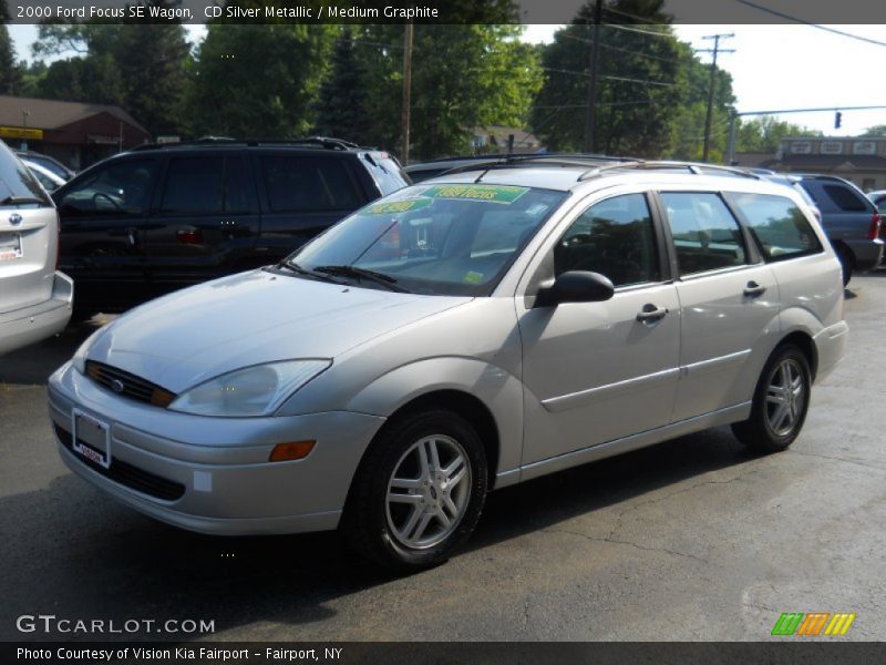 CD Silver Metallic / Medium Graphite 2000 Ford Focus SE Wagon