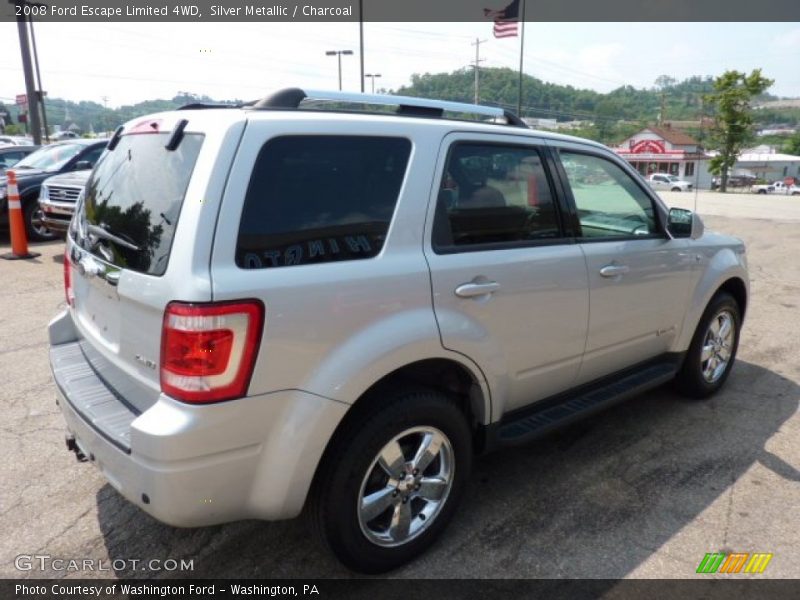 Silver Metallic / Charcoal 2008 Ford Escape Limited 4WD