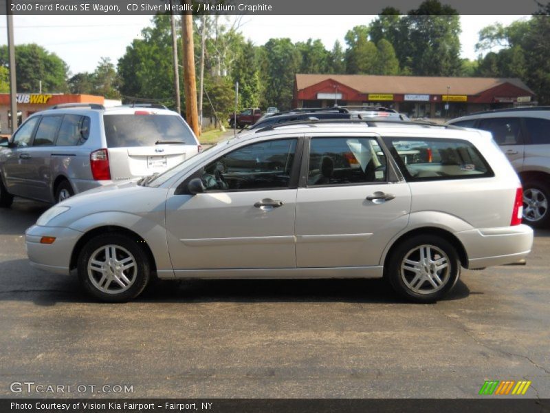 CD Silver Metallic / Medium Graphite 2000 Ford Focus SE Wagon