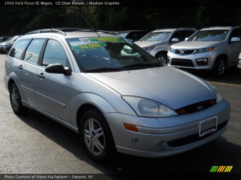 CD Silver Metallic / Medium Graphite 2000 Ford Focus SE Wagon