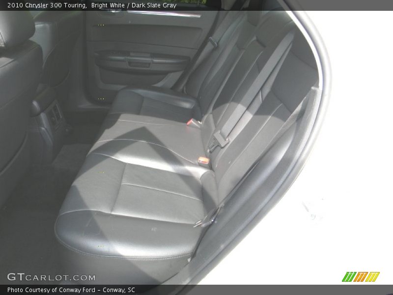 Bright White / Dark Slate Gray 2010 Chrysler 300 Touring