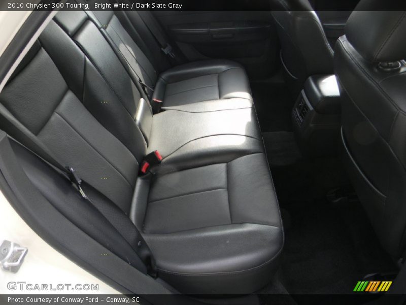 Bright White / Dark Slate Gray 2010 Chrysler 300 Touring