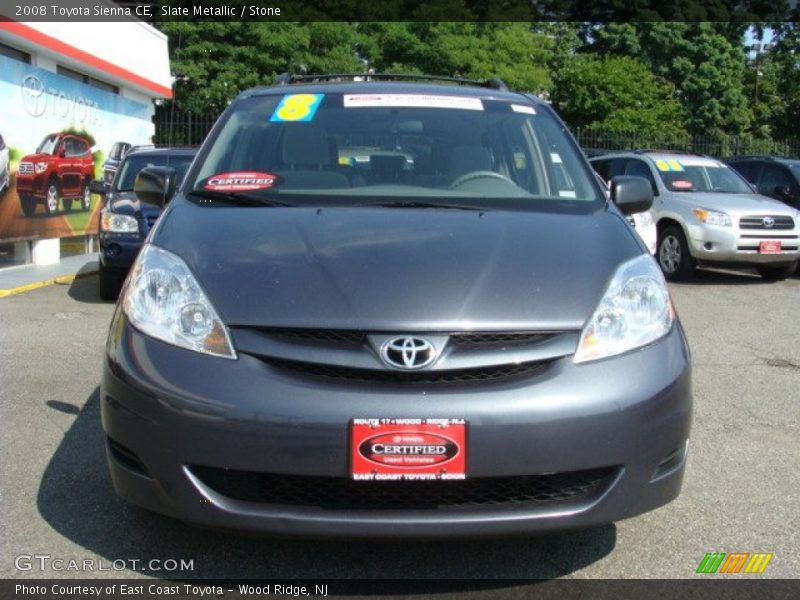Slate Metallic / Stone 2008 Toyota Sienna CE