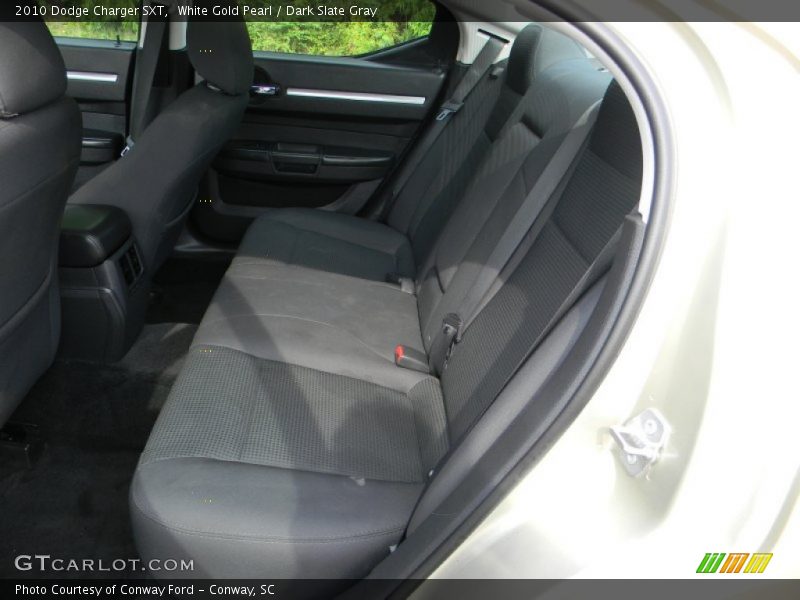 White Gold Pearl / Dark Slate Gray 2010 Dodge Charger SXT