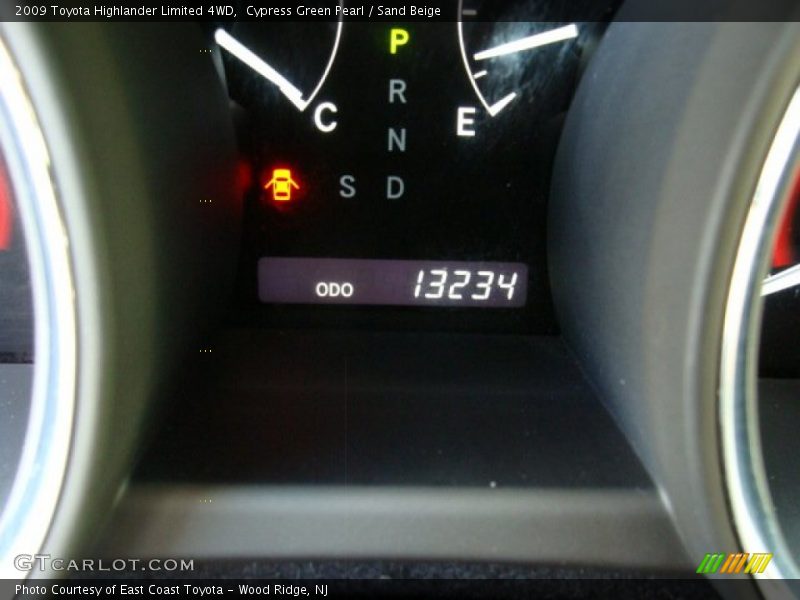 Cypress Green Pearl / Sand Beige 2009 Toyota Highlander Limited 4WD
