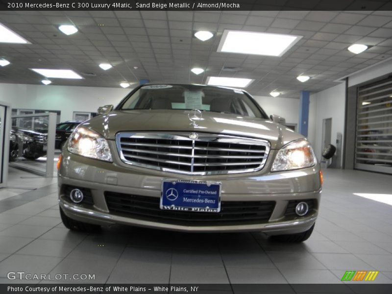 Sand Beige Metallic / Almond/Mocha 2010 Mercedes-Benz C 300 Luxury 4Matic