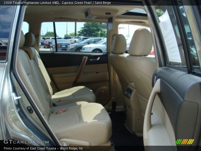 Cypress Green Pearl / Sand Beige 2009 Toyota Highlander Limited 4WD