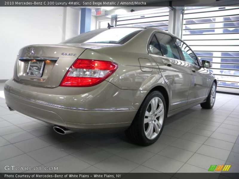 Sand Beige Metallic / Almond/Mocha 2010 Mercedes-Benz C 300 Luxury 4Matic