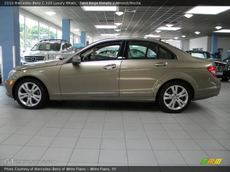 Sand Beige Metallic / Almond/Mocha 2010 Mercedes-Benz C 300 Luxury 4Matic