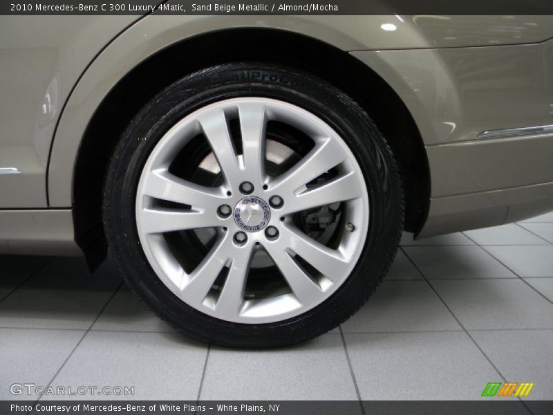 Sand Beige Metallic / Almond/Mocha 2010 Mercedes-Benz C 300 Luxury 4Matic