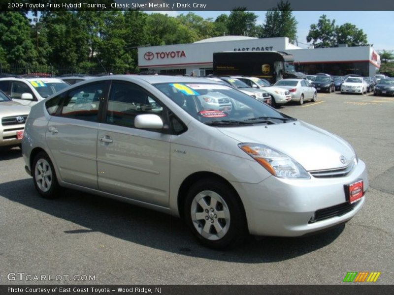 Classic Silver Metallic / Dark Gray 2009 Toyota Prius Hybrid Touring