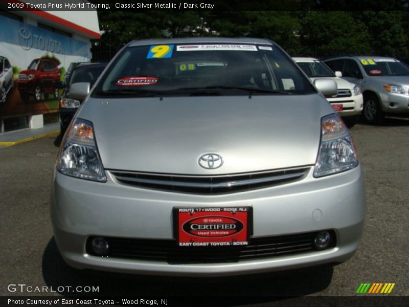 Classic Silver Metallic / Dark Gray 2009 Toyota Prius Hybrid Touring