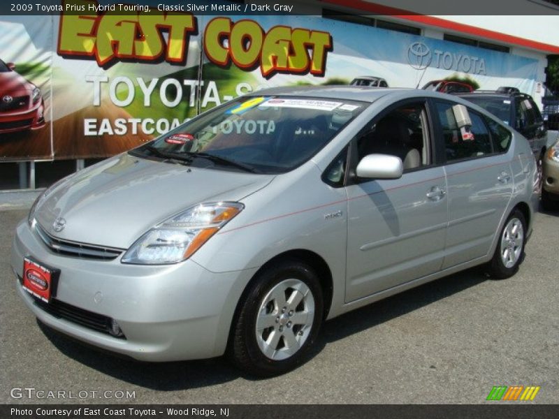 Classic Silver Metallic / Dark Gray 2009 Toyota Prius Hybrid Touring