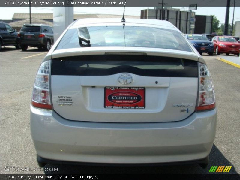 Classic Silver Metallic / Dark Gray 2009 Toyota Prius Hybrid Touring