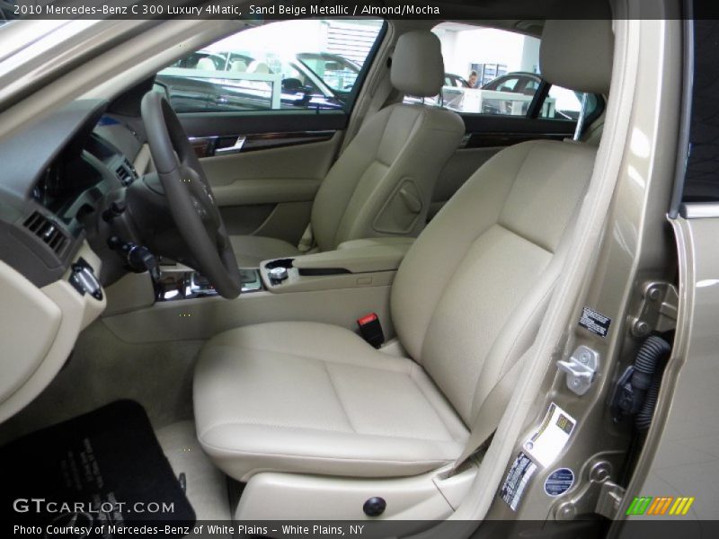 Sand Beige Metallic / Almond/Mocha 2010 Mercedes-Benz C 300 Luxury 4Matic