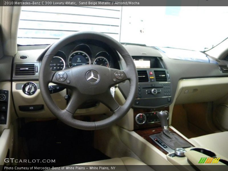 Sand Beige Metallic / Almond/Mocha 2010 Mercedes-Benz C 300 Luxury 4Matic