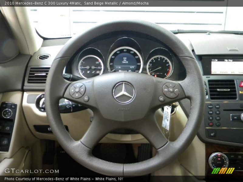 Sand Beige Metallic / Almond/Mocha 2010 Mercedes-Benz C 300 Luxury 4Matic