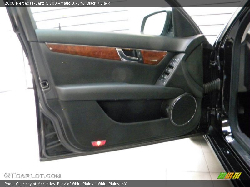 Black / Black 2008 Mercedes-Benz C 300 4Matic Luxury