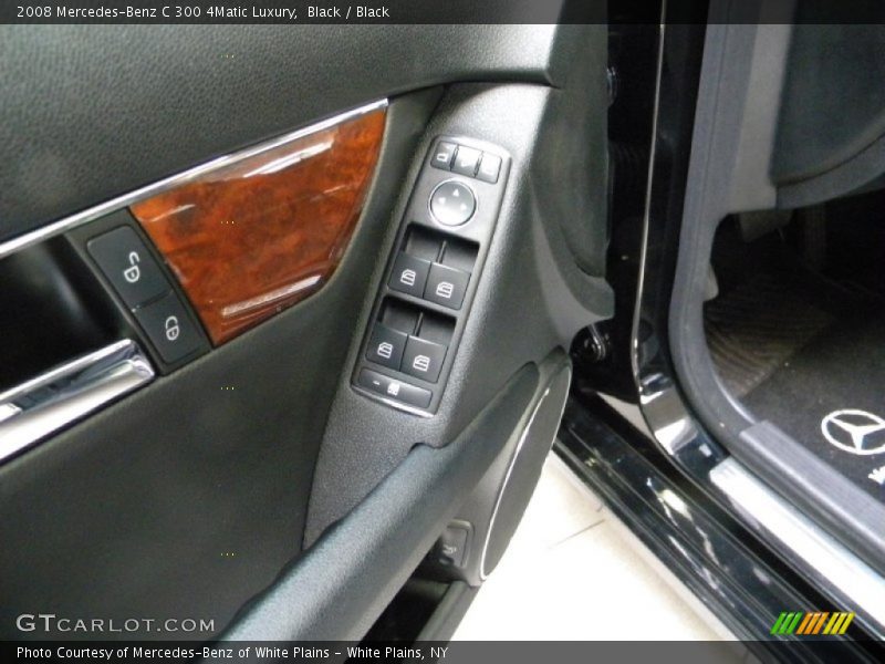 Black / Black 2008 Mercedes-Benz C 300 4Matic Luxury