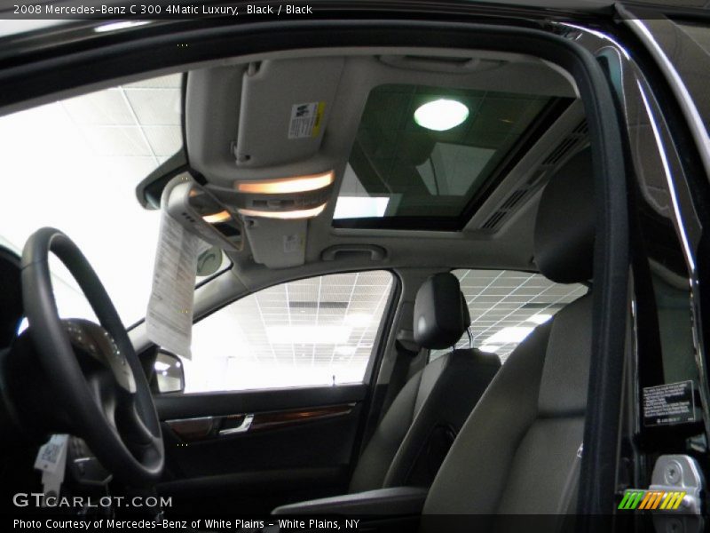 Black / Black 2008 Mercedes-Benz C 300 4Matic Luxury