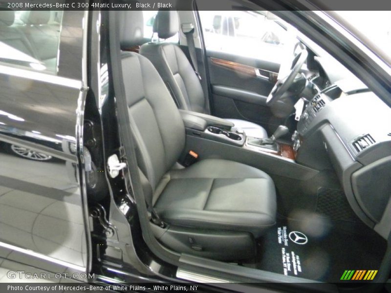 Black / Black 2008 Mercedes-Benz C 300 4Matic Luxury