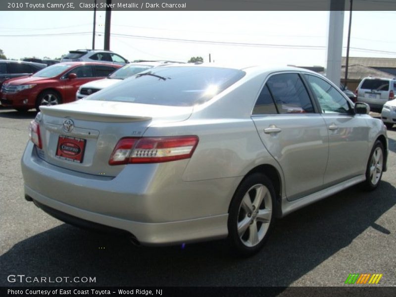 Classic Silver Metallic / Dark Charcoal 2010 Toyota Camry SE