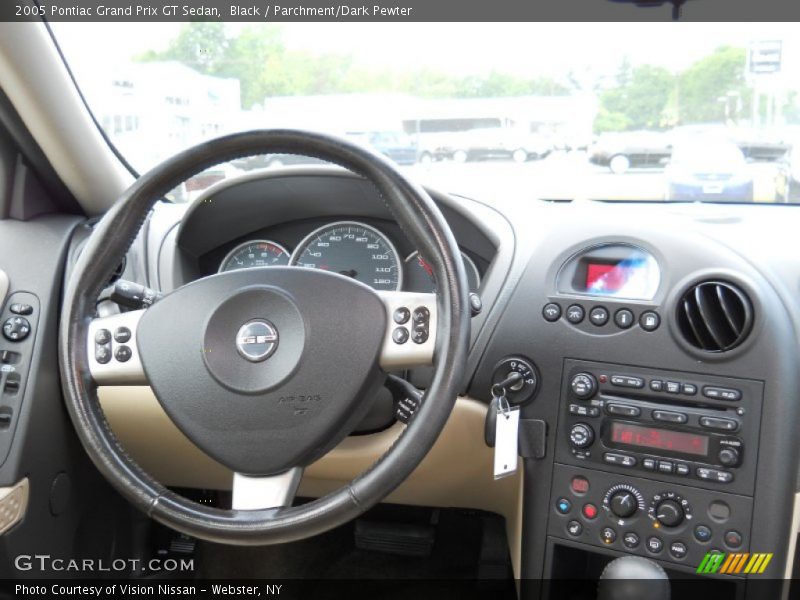 Black / Parchment/Dark Pewter 2005 Pontiac Grand Prix GT Sedan