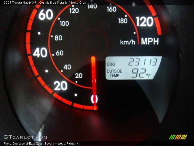 Cosmic Blue Metallic / Stone Gray 2005 Toyota Matrix XR