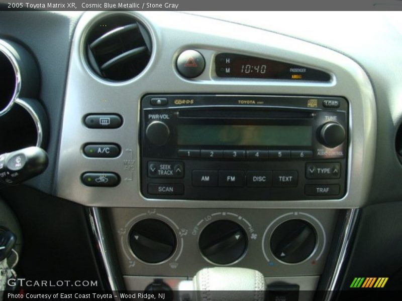 Cosmic Blue Metallic / Stone Gray 2005 Toyota Matrix XR