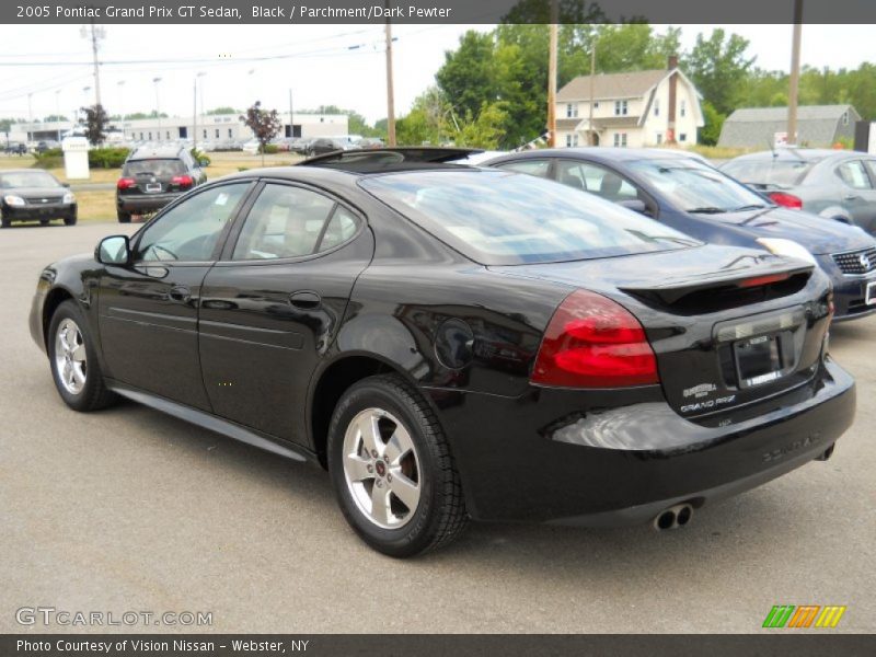 Black / Parchment/Dark Pewter 2005 Pontiac Grand Prix GT Sedan