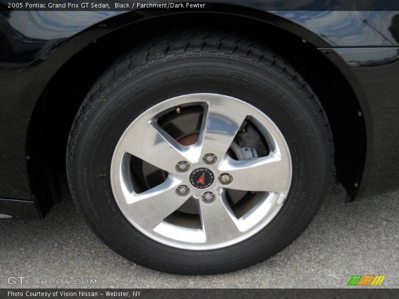 Black / Parchment/Dark Pewter 2005 Pontiac Grand Prix GT Sedan