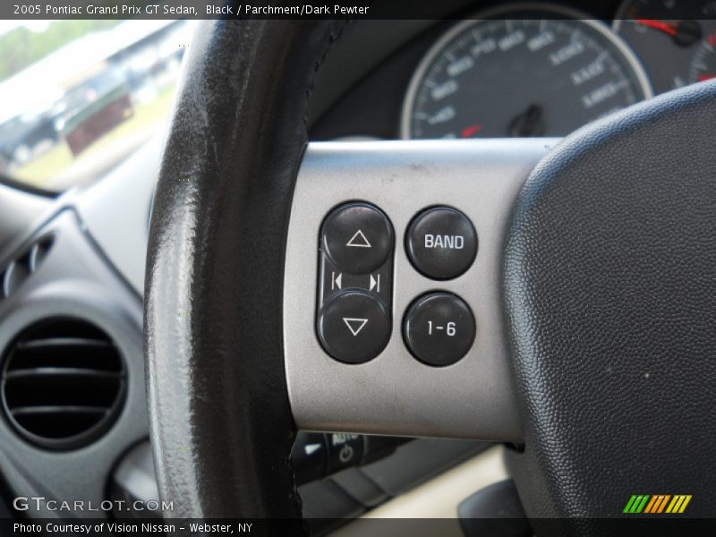 Black / Parchment/Dark Pewter 2005 Pontiac Grand Prix GT Sedan