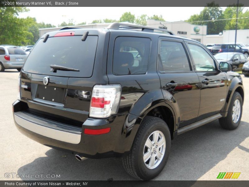 Black / Stone 2008 Mercury Mariner V6