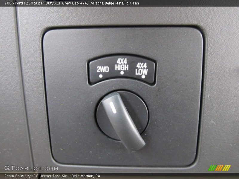 Controls of 2006 F250 Super Duty XLT Crew Cab 4x4